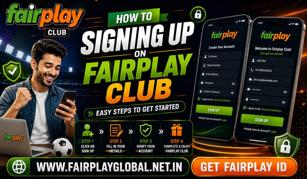 How to to Signing Up on Fairplay Club