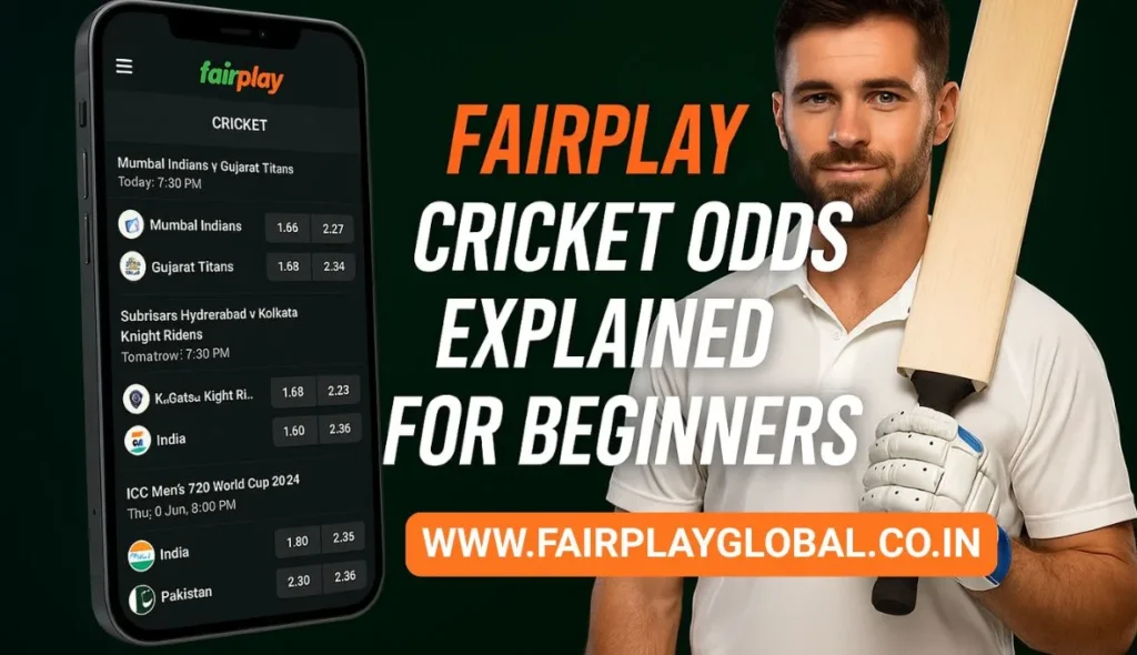 Fairplay Cricket Odds Explained for Beginners