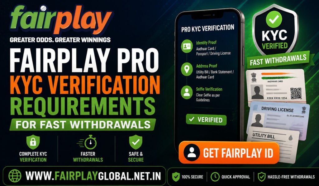Fairplay Pro KYC Verification Requirements for Fast Withdrawals