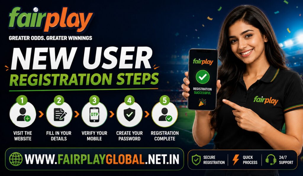 Fairplay New User Registration Steps