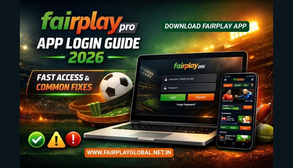 Fairplay App Login Guide 2026 Fast Access & Common Fixes