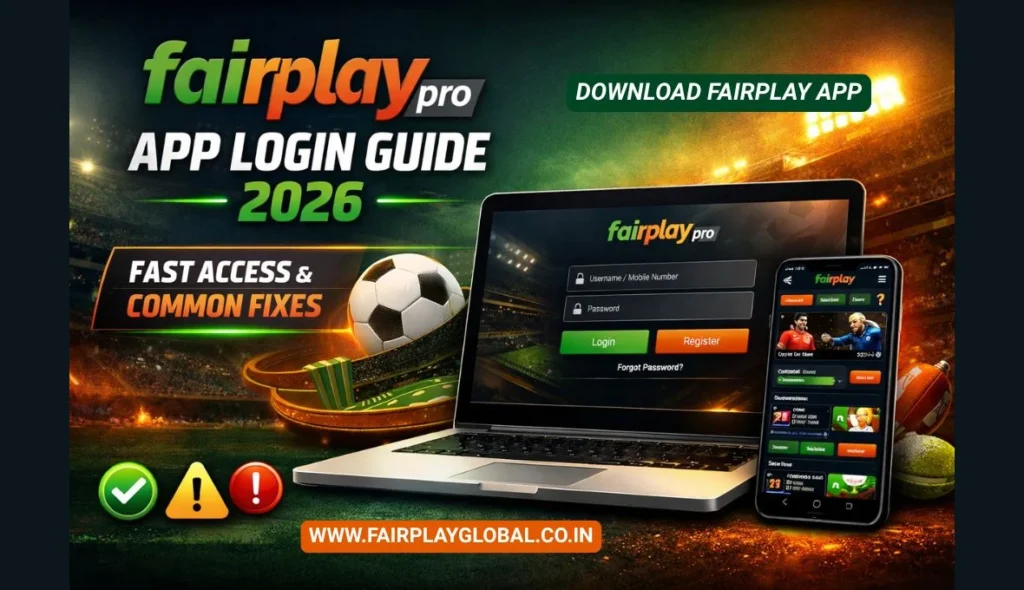 Fairplay App Login Guide 2026 Fast Access & Common Fixes