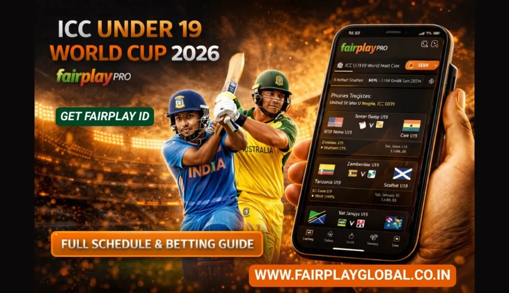 How Fairplay Pro Covers the ICC Under 19 World Cup 2026