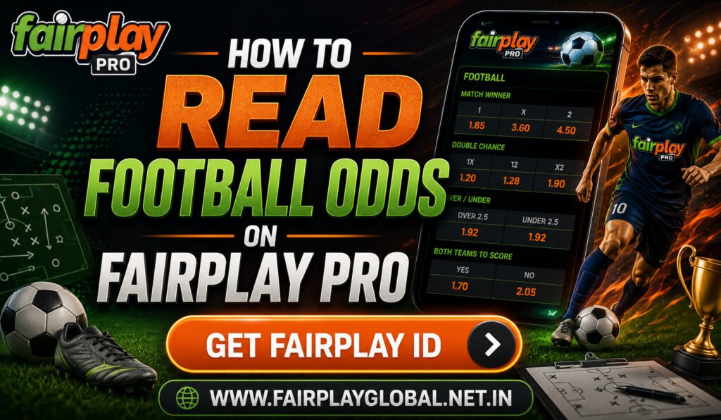 How to Read Football Odds on Fairplay Pro