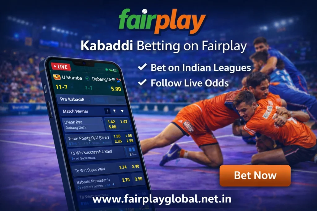 Kabaddi Betting on Fairplay