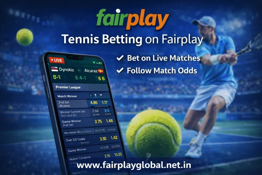 Tennis Betting on Fairplay