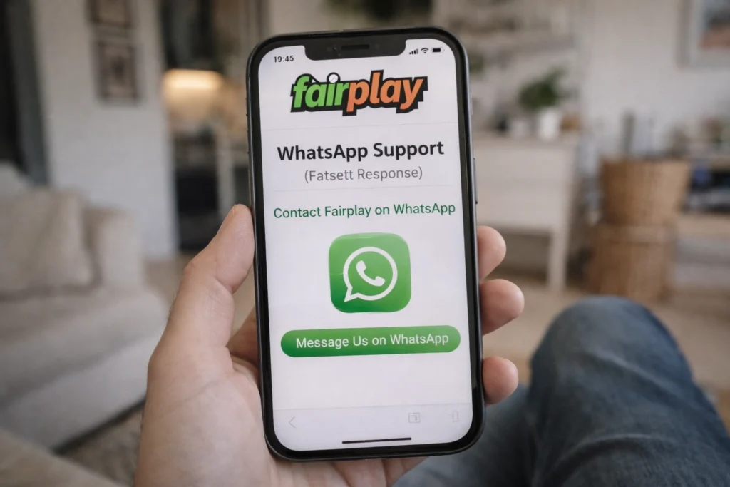 WhatsApp Support (Fastest Response)