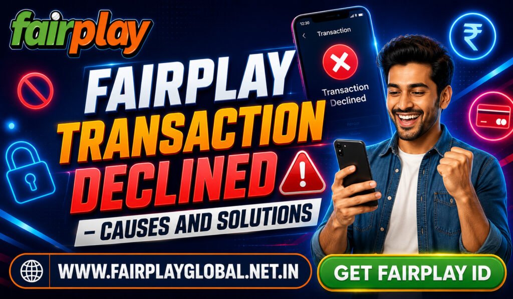 Fairplay Transaction Declined – Causes and Solutions