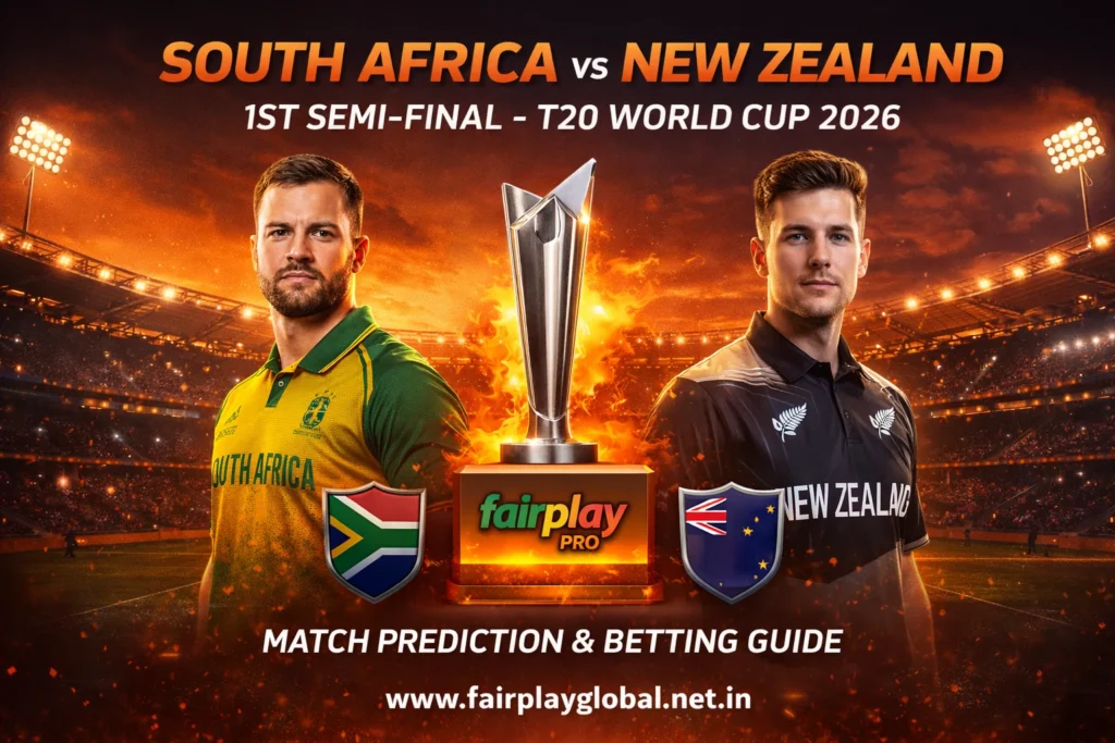 SA vs NZ 1st Semi-Final Fairplay Match Prediction & Betting Guide