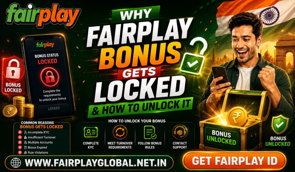 Why Fairplay Bonus Gets Locked & How to Unlock It