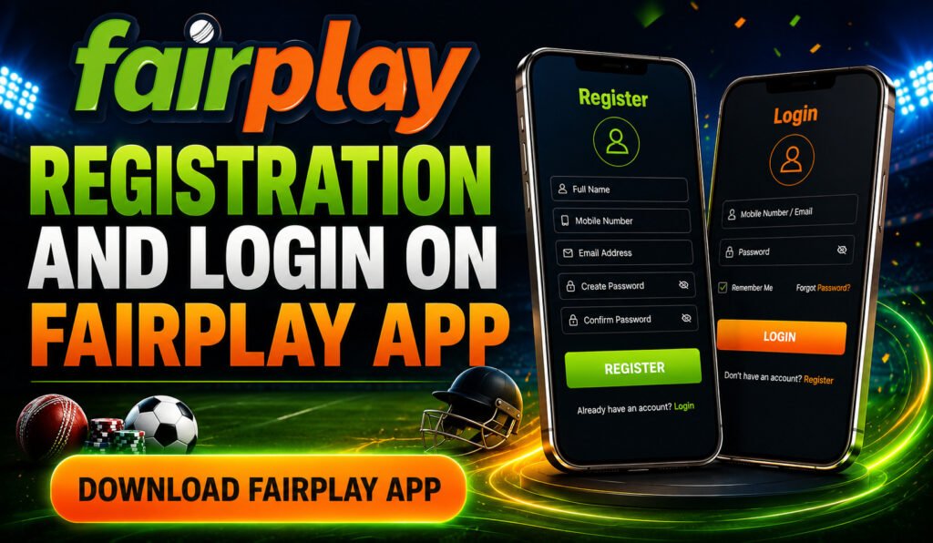 Registration and Login on Fairplay App