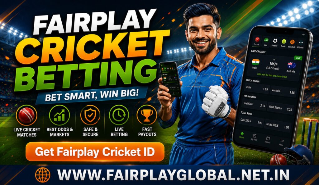 Fairplay Cricket Betting for IPL, T20, ODI & Live Matches