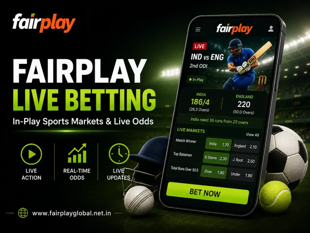 Fairplay Live Betting – In-Play Sports Markets & Live Odds