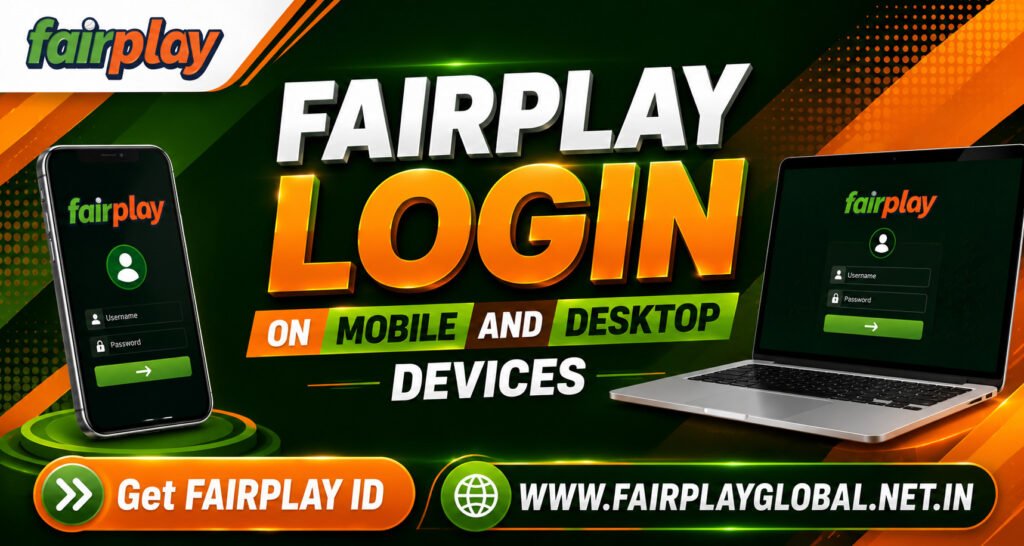 Fairplay Login on Mobile and Desktop Devices