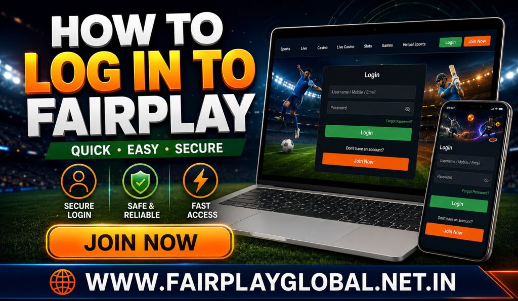 How to Log In to Fairplay