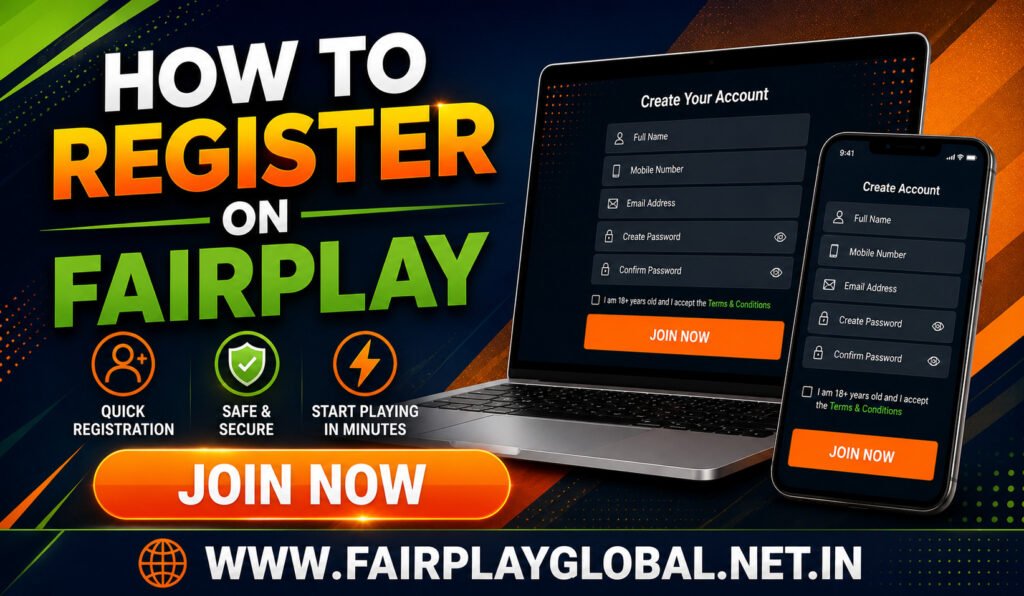 How to Register on Fairplay